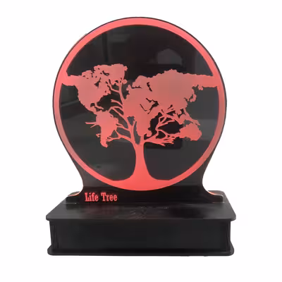 آباژور رومیزی مدل درخت جهانی