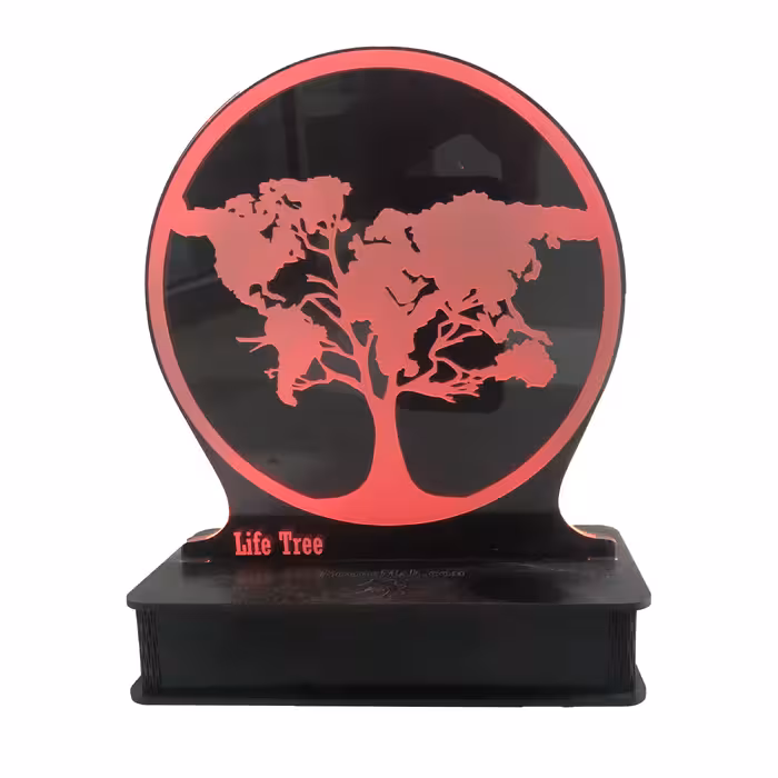 آباژور رومیزی مدل درخت جهانی