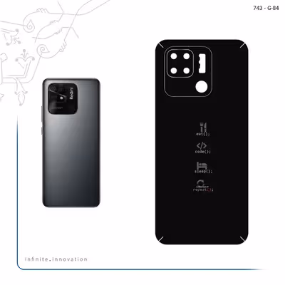 برچسب پوششی ماهوت مدل Programming 2 مناسب برای گوشی موبایل شیائومی Redmi 10C