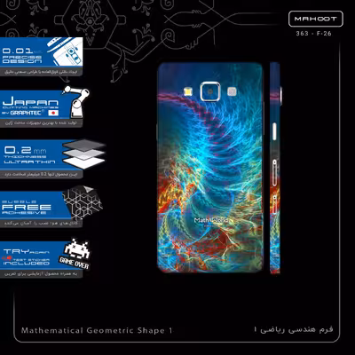 برچسب پوششی ماهوت مدل Mathematical Geometric Shape 1-FullSkin مناسب برای گوشی موبایل سامسونگ Galaxy A5 2015