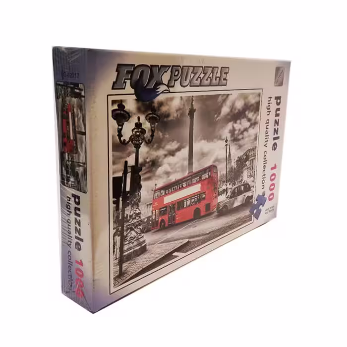 پازل 1000 تکه فاکس طرح اتوبوس لندن کد 62217