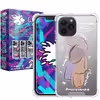 کاور لاین کینگ مدل آینه ایی نشکن طرح گواش مناسب برای گوشی موبایل اپل IPhone 12 pro Max