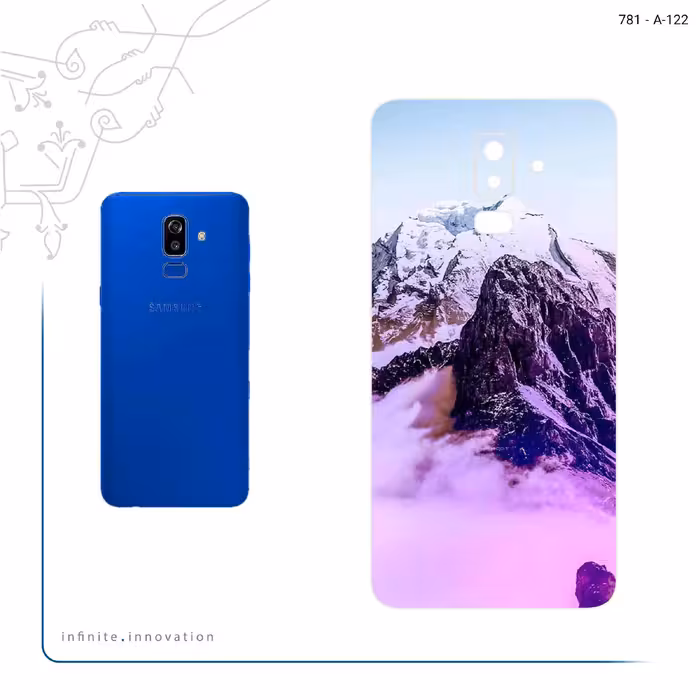 برچسب پوششی ماهوت مدل Mountaintop مناسب برای گوشی موبایل سامسونگ Galaxy J8