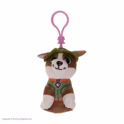 آویز عروسکی طرح حیوانات چشم تیله ای مدل A251