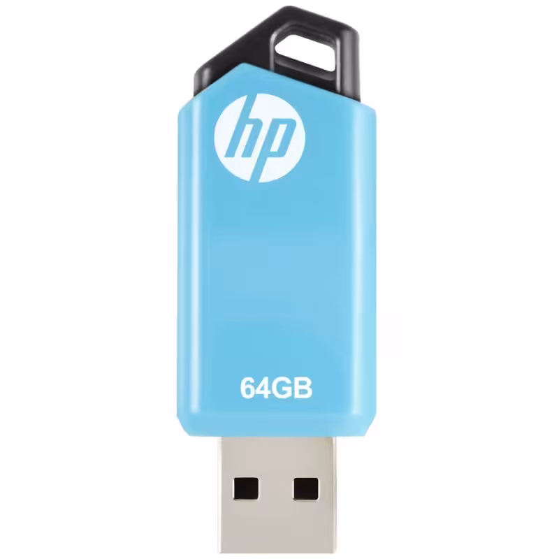 فلش مموری USB 2.0 اچ پی مدل V150w ظرفیت 64 گیگابایت 