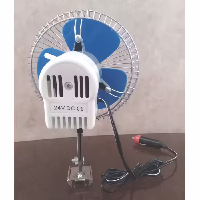 پنکه گیره‌ای مدل فندک خودرو کد 24V