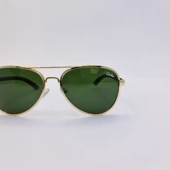 عینک آفتابی  مدل 125C3 عدسی شیشه