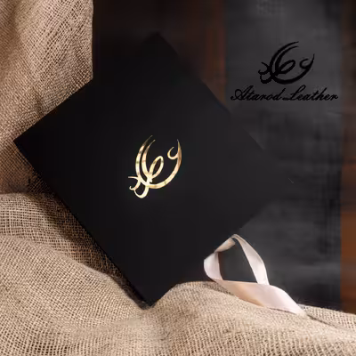 ست هدیه چرم عطارد مدل چرم طبیعی کد A37