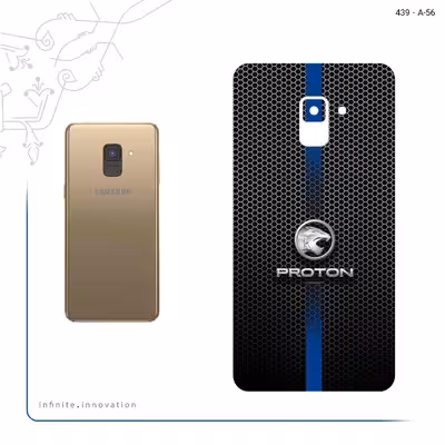 برچسب پوششی ماهوت مدل PROTON مناسب برای گوشی موبایل سامسونگ Galaxy A8 Plus 2018