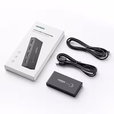  هاب سوئیچ 4 پورت پرینتر یوگرین مدل US216-30767