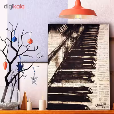 تابلو شاسی گالری استاربوی طرح پیانو مدل هنری 576