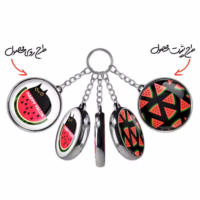 جاکلیدی خندالو طرح شب یلدا مدل دوطرفه کد 31913192