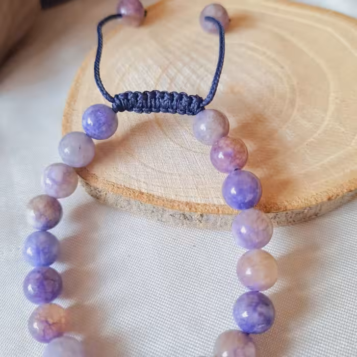 دستبند مدل عقیق کهکشانی