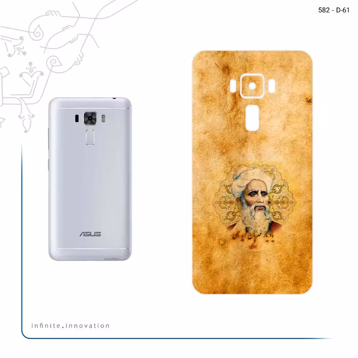 برچسب پوششی ماهوت مدل Rudaki مناسب برای گوشی موبایل ایسوس Zenfone 3 Laser ZC551KL