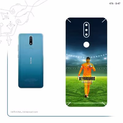 برچسب پوششی ماهوت مدل Alireza Beiranvand مناسب برای گوشی موبایل نوکیا 2.4