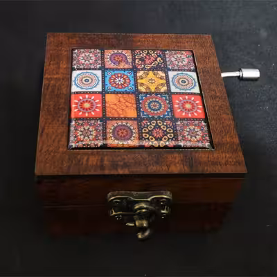 جعبه موزیکال طرح سنتی