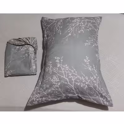 سرویس ملحفه مدل ni04054 طرح نهال کد 120 یک نفره دو تکه