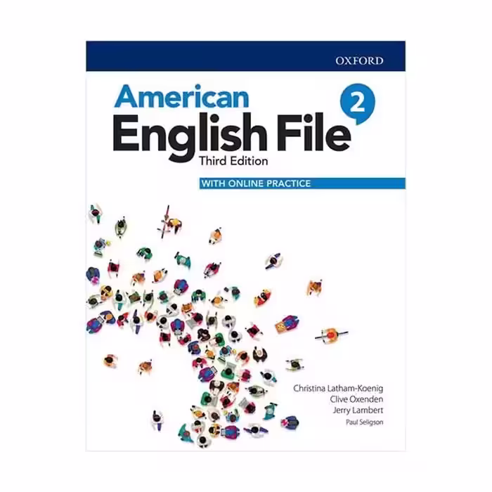 کتاب American English File 3rd اثرجمعی ازنویسندگان انتشارات Oxford چهار جلدی