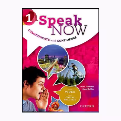 کتاب speak now اثر Jack C. Richards and David Bohlke انتشارات OXFORD دو جلدی