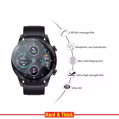 محافظ صفحه نمایش نانو هارد اند تیک مدل NHT مناسب برای ساعت هوشمند شیائومی Amazfit GTR 42mm بسته دو عددی