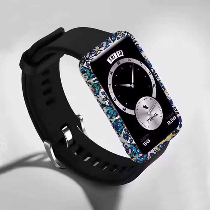 برچسب ماهوت طرح Iran Tile1 مناسب برای ساعت هوشمند هوآوی Watch Fit