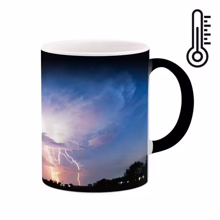 ماگ حرارتی کاکتی طرح رعد و برق مدل mgh12582