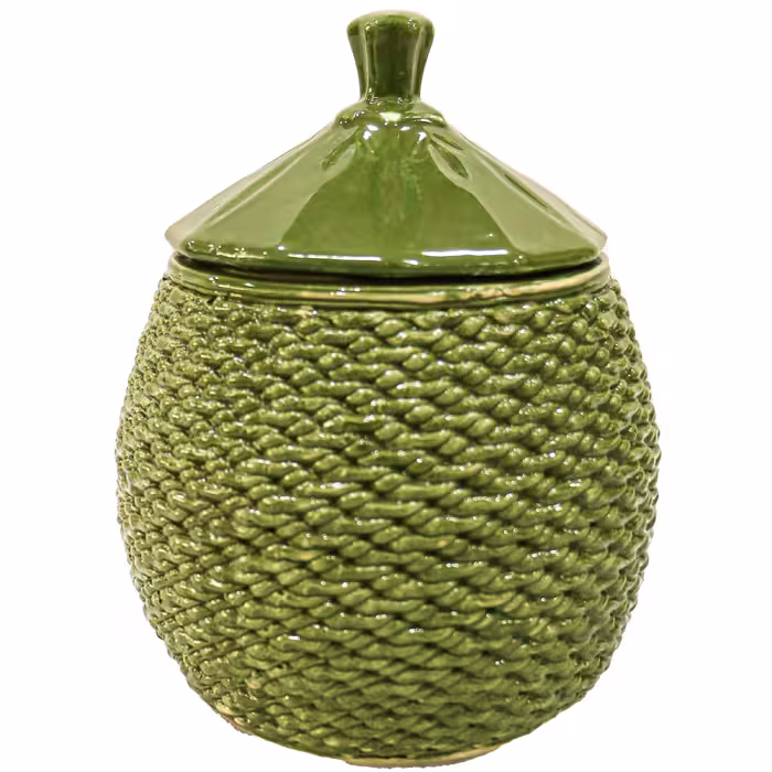 بانکه سرامیکی طرح مشجر به همراه پایه