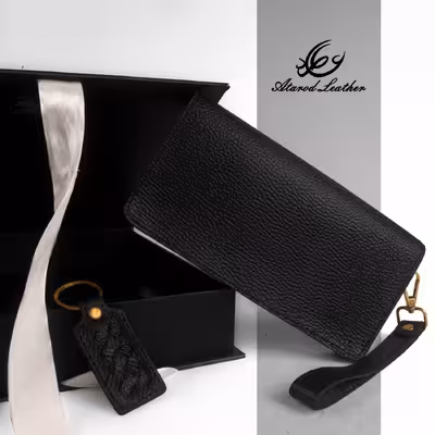 ست هدیه چرم عطارد مدل چرم طبیعی کد A37