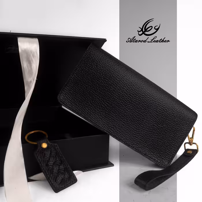 ست هدیه چرم عطارد مدل چرم طبیعی کد A37