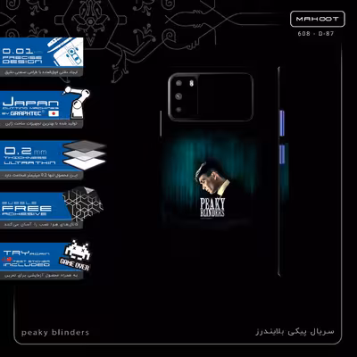 برچسب پوششی ماهوت مدل peaky blinders-FullSkin مناسب برای گوشی موبایل شیائومی Poco M3