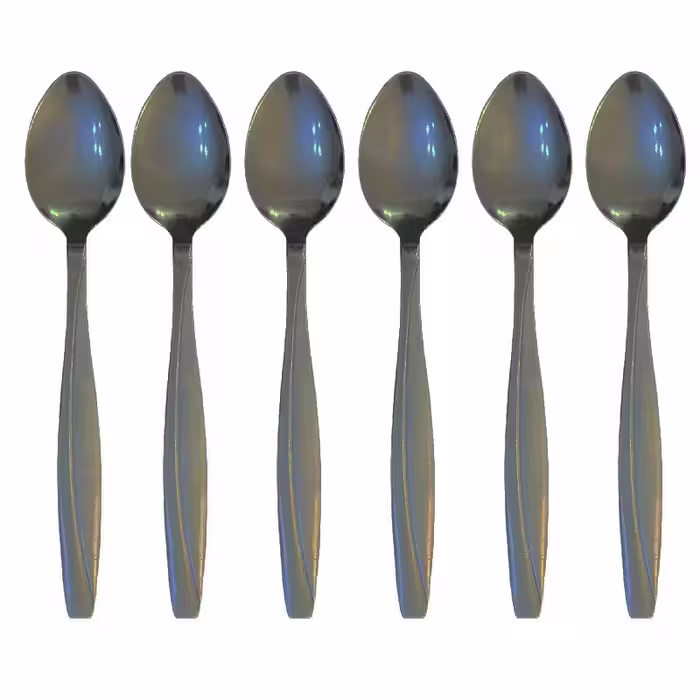 قاشق چای خوری مدل مایزی مجموعه 6 عددی