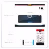 برچسب پوششی ماهوت مدل Volvo مناسب برای تبلت سامسونگ Galaxy Tab S4 10.5 2018 T835