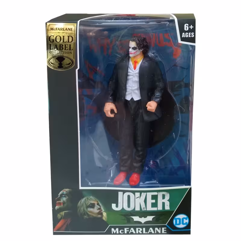 اکشن فیگور جوکر دی سی سیاه طرح McFarlane