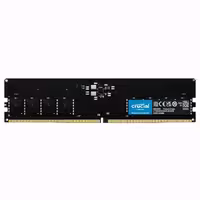 رم دسکتاپ DDR5 تک کاناله 4800 مگاهرتز CL40 کروشیال مدل UDIMM ظرفیت 16 گیگابایت گارانتی 18 ماهه شرکتی