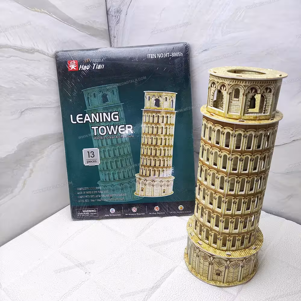 پازل 3 بعدی مدل LEANING TOWER