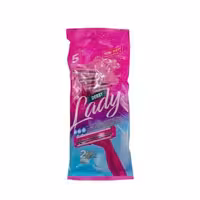 تیغ اصلاح دربی مدل 2Lady بسته 5 عددی