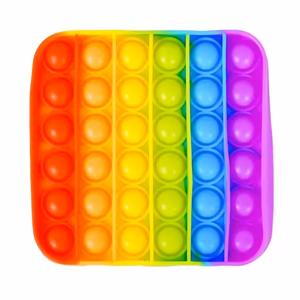 پاپیت رنگین کمانی طرح مربع