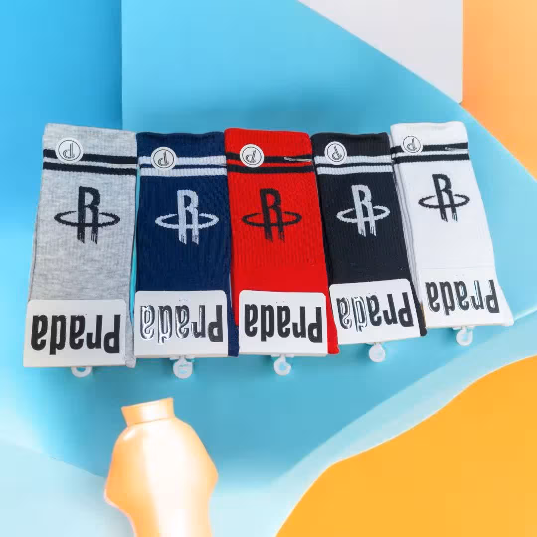 جوراب ساقدار کش انگلیسی پنبه بسته ده تایی کد 9