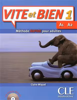 دانلود کتاب Vite et bien 1 - A1-A2   CD