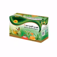 چای سبز و آلوئه ورا و عسل تی‌بگ 111 بسته 20 عددی