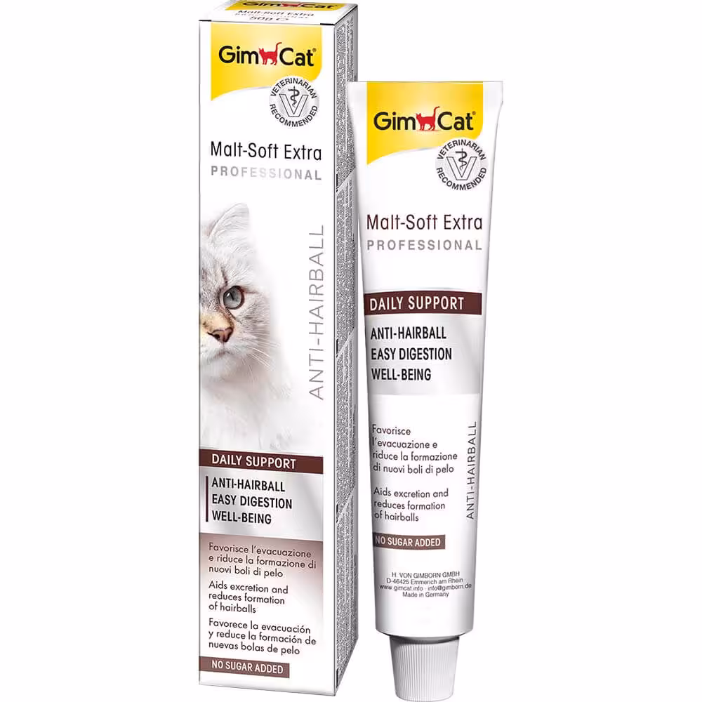 خمیر مالت گربه جیم کت مدل Malt-Soft Extra Professional