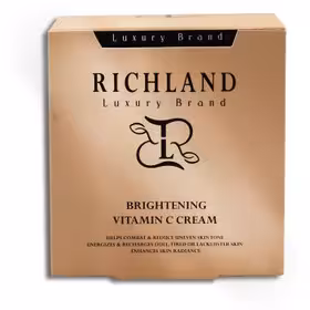 کرم روشن کننده پوست حاوی ویتامین C ریچلند 50 میل RICHLAND Brightening Vitamin C Cream 50ml