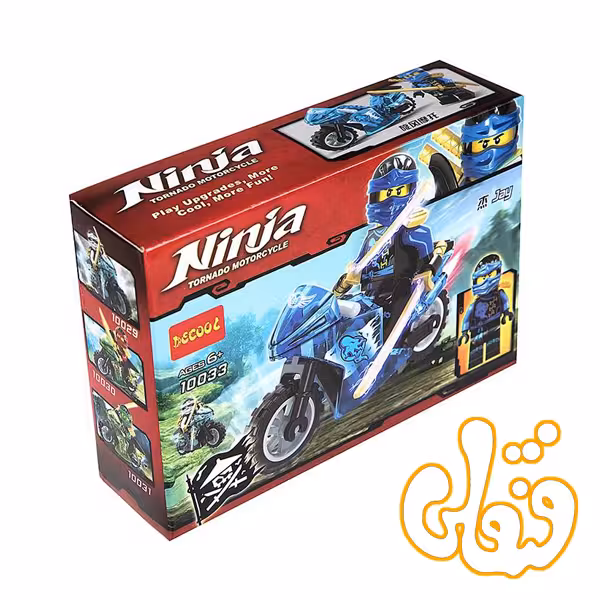 ساختنی لگو نینجاگو با موتور Jay 10033