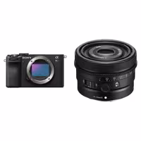 دوربین عکاسی بدون آینه Sony a7CR با لنز 40mm f/2.5 G (مشکی)