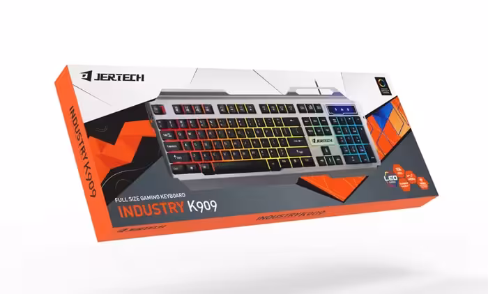 کیبورد گیمینگ جرتک مدل Jertech K909