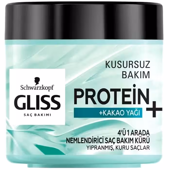 ماسک مو گلیس Gliss مدل پروتئینه Cocoa Butter (کَره کاکائو) حجم 400 میلی لیتر