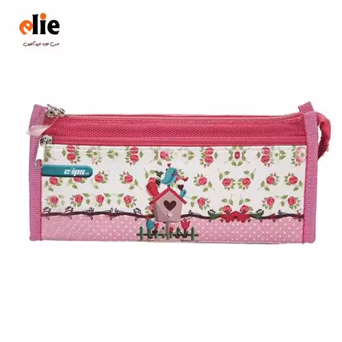 جامدادی کلیپس مدل 834 طرح گل وبلبل