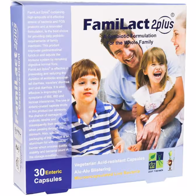 کپسول فمی لاکت توپلاس زیست تخمیر