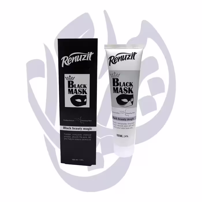 ماسک بلک حاوی پودر ذغال رینوزیت Renuzit BLACK MASK 75ml