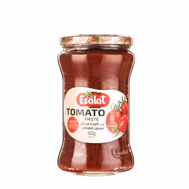 رب گوجه فرنگی شیشه ای اصالت 680 گرمی